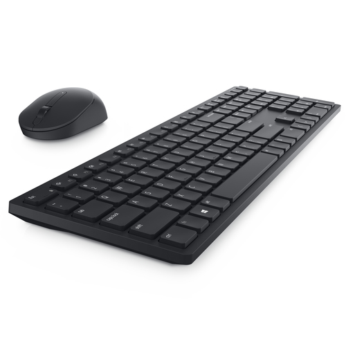 Kit Teclado y Mouse DELL KM5221, Español, Negro