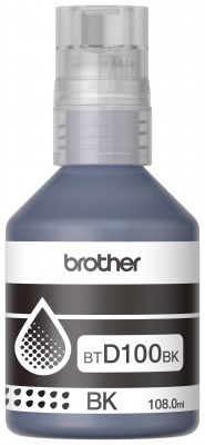 BOTELLA DE TINTA BROTHER BTD100BK