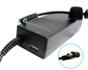 Cargador OvalTech HP 19.5V 4.62A Marca OTAC-E76 90W punta Azul 4.5x3.0