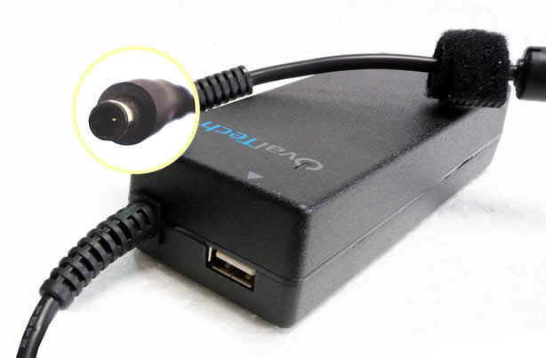 Cargador OvalTech Dell 19.5V 4.62A OTAC-E52  Pin Central 90W
