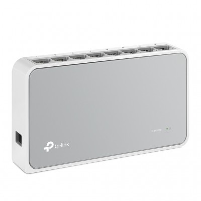 *Switch TP-LINK TL-SF1008D, Color blanco, 8, 10/100 Base-T(X)