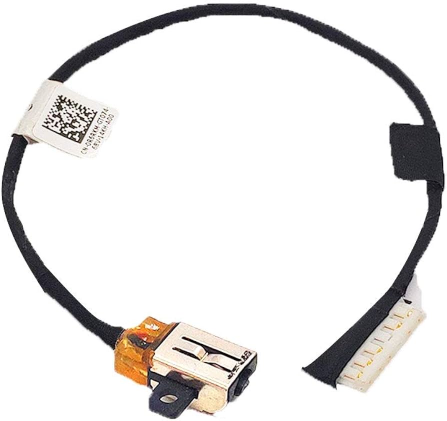 Power Jack Arnes Dell Inspiron 15, 5565, 5566, 5567, 5564, 17, 5765, 5767, D30P, P32E, P66F, 0R6RKM