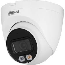 DAHUA IPC-HDW2449T-S-IL - Camara Domo IP de 4 Megapixeles/ Con Iluminador Dual Inteligente+Full Color/ WizSense/ Lente de 2.8mm/ 95 Grados/ Microfono Integrado/30 Mts de IR y Luz Visible/Metálica/Ranura MicroSD/WDR de 120 dB/SMD Plus/PoE
