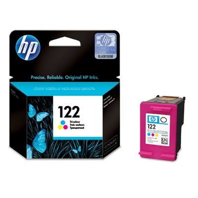 *Cartucho HP 122, CH562HL, Cian, Magenta, Amarillo