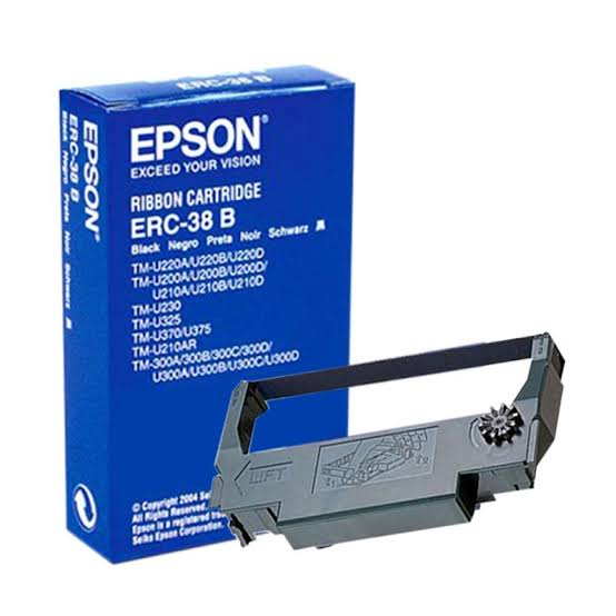 Cinta EPSON ERC-38B, Negro
