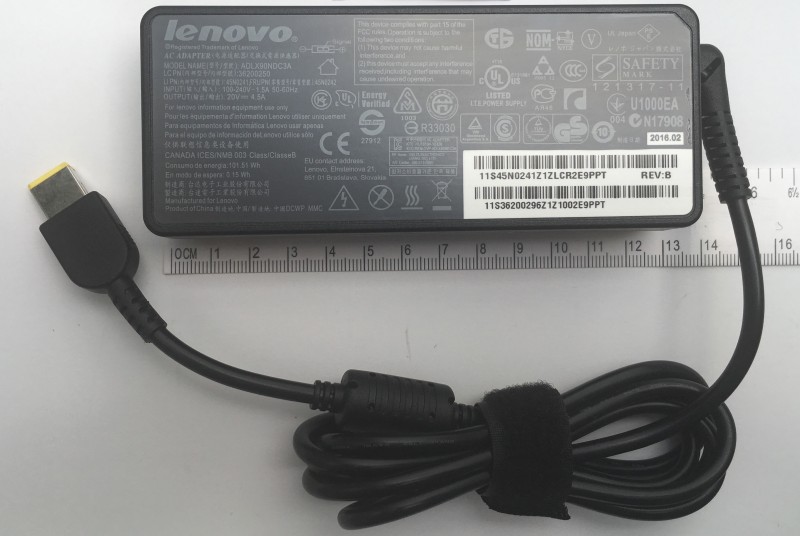 Cargador Original Lenovo 20V 4.5A P.CUADRADA90W