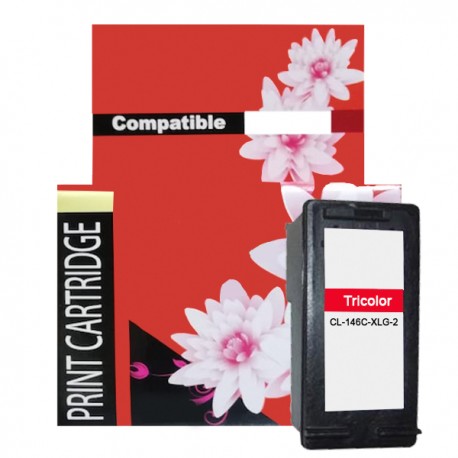 CARTUCHO TINTA CL-146XL TRICOLOR REMANUFACTURADO GEN 2 ALTO RENDIMIENTO 300 págs