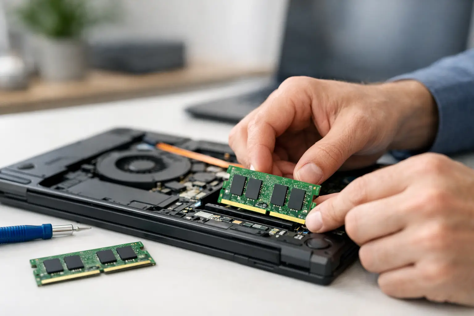 Cómo aumentar memoria RAM de laptop sin errores