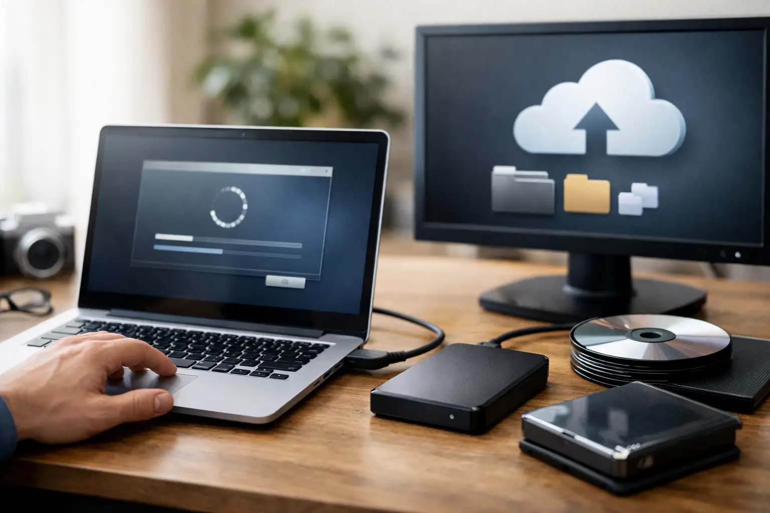 Cómo formatear una computadora con respaldo