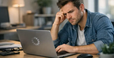 Computadora o laptop lenta