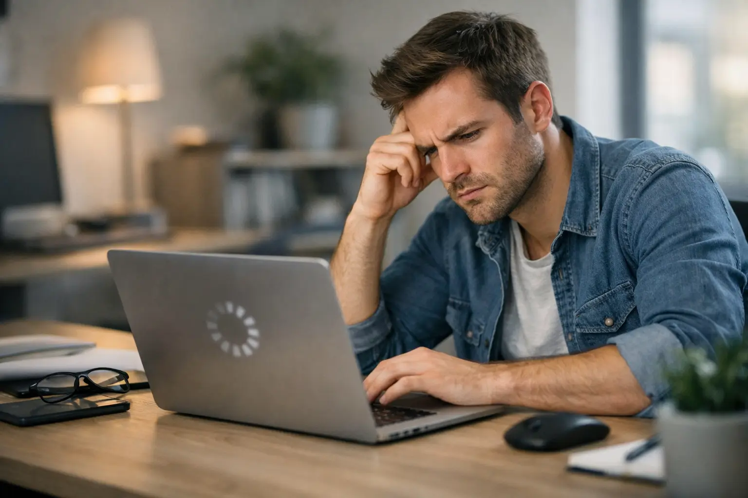 Computadora o laptop lenta