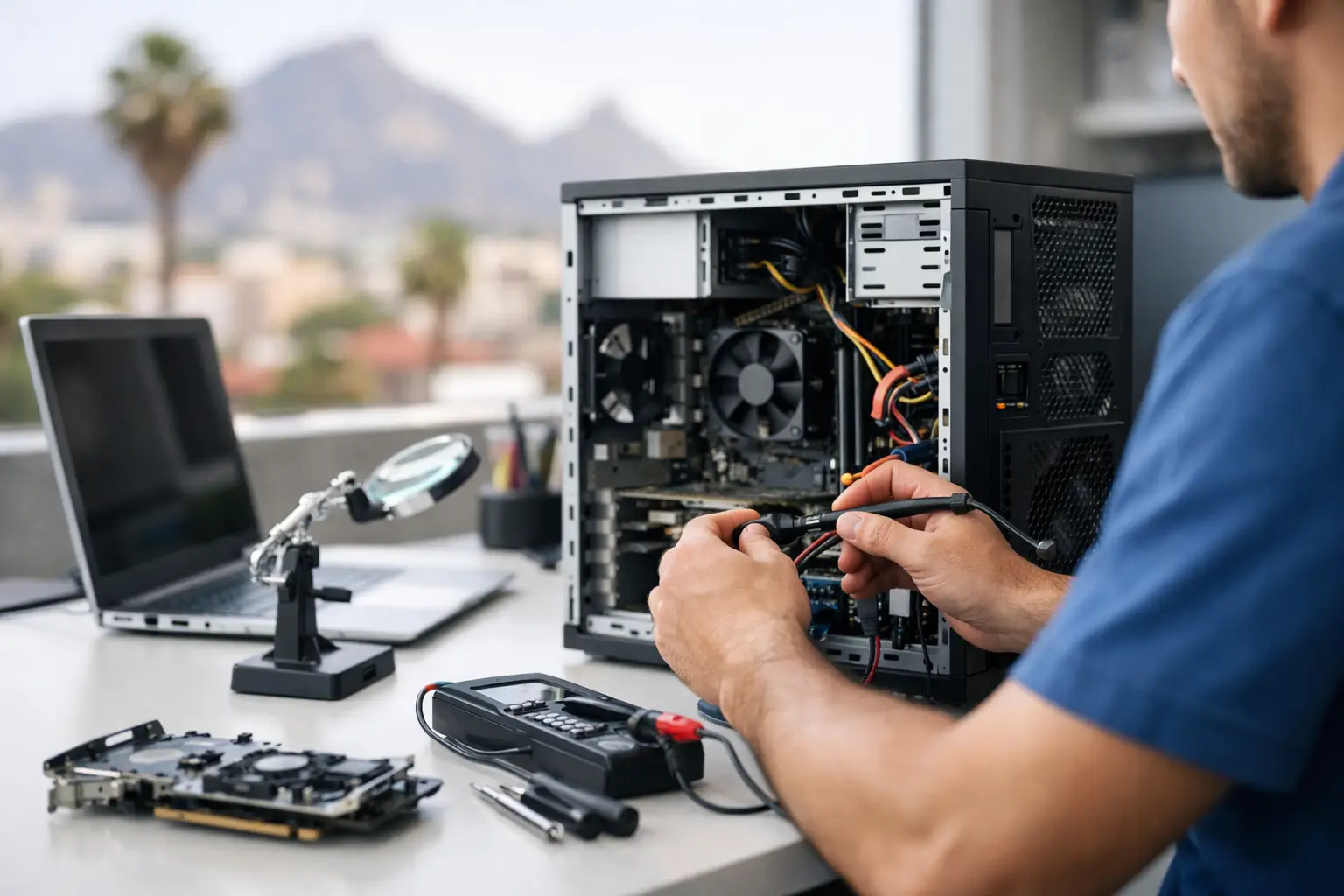 Diagnóstico y reparación de computadoras Hermosillo