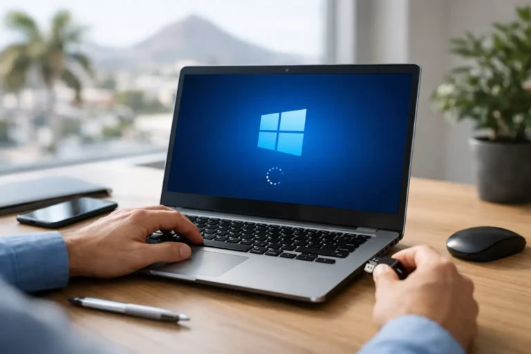 Instalar Windows en laptop Hermosillo sin riesgos