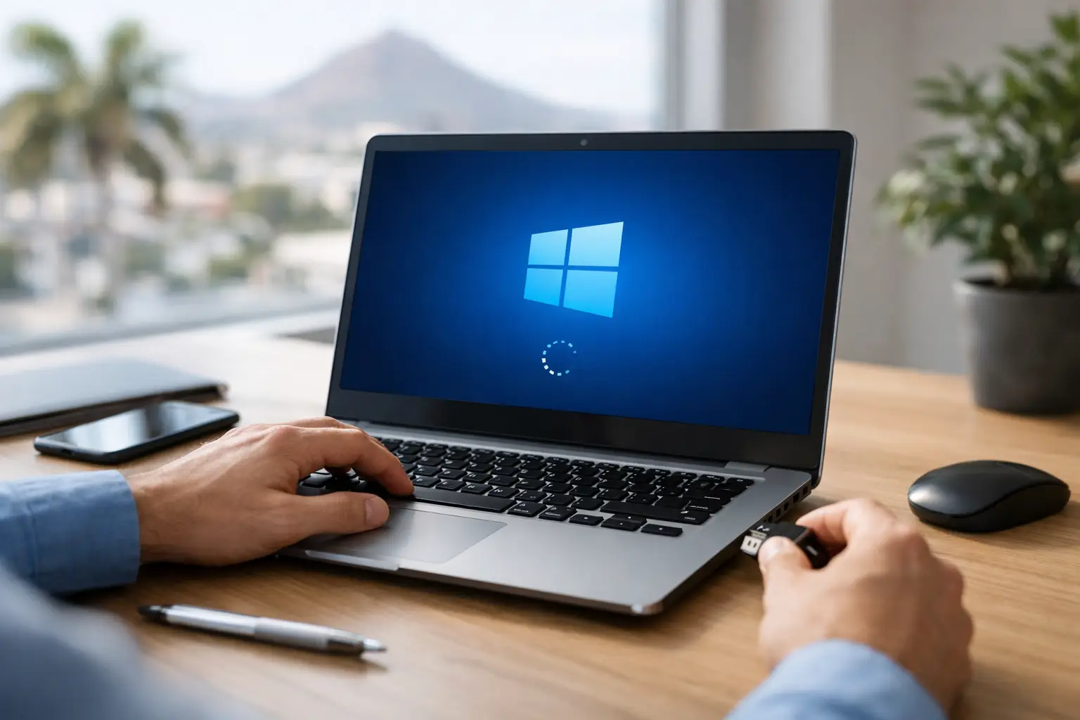 Instalar Windows en laptop Hermosillo sin riesgos
