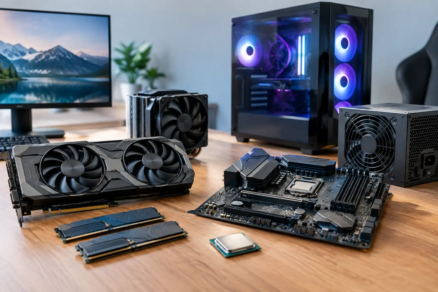 Componentes PC gamer para comprar con criterio