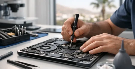 Mantenimiento preventivo de laptop en Hermosillo