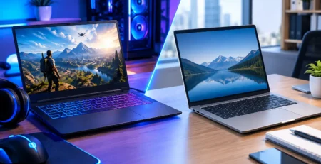 Laptop gamer vs oficina: cuál te conviene más