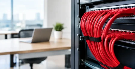 Red cableada de oficina: cuándo conviene instalarla